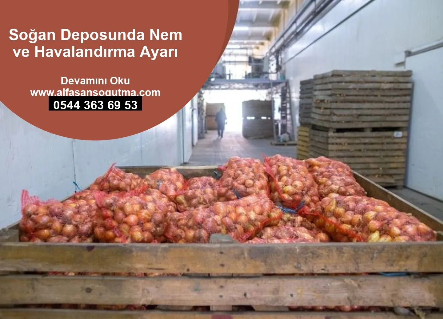 Soğan Deposunda Nem Ve Havalandırma Ayarı